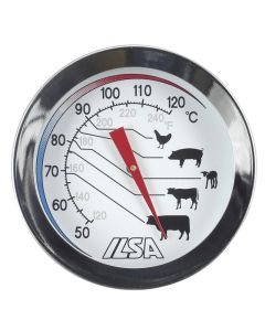 ILSA Termometro Carne Con Sonda Cm 10 D. Cm5 Inox 18/10