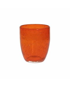 Tognana Bubbles Bicchiere in pasta di colore 38 CL Arancio - Confezione da 6 pezzi
