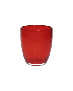 Tognana Bubbles Bicchiere in pasta di colore 38 CL Rosso - Confezione da 6 pezzi