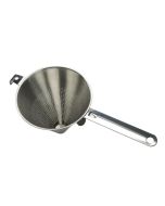 Colino Conico In Acciaio Inox Per Cocktail E Cucina | Maglia Fine | Diametro 7,5 Cm | Manico Ergonomico - Foto 10