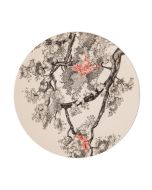 LE COQ PORCELAINE Kerasia Piatto piano color avorio 26 cm - Confezione da 4 pezzi