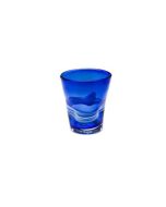 COMTESSE Samoa Bicchiere Acqua Hokusai Blu cl 31 - Confezione da 6 pezzi