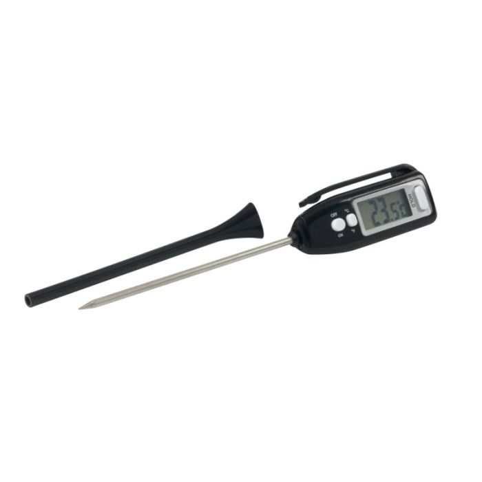Termometro digitale con sonda e timer +250°C 416931 - RGMania