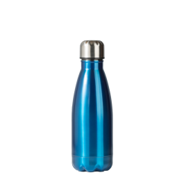 ILSA Bottiglia termica doppia parete con custodia 35 cl acciaio inox 18/10 - Blu