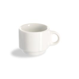 TOGNANA Basic Tazza Caffè con Piattino Cc 65 - Confezione da 6 pezzi