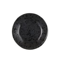LE COQ Aetna Piatto pane nero puntinato 16 cm - Confezione 6 pezzi