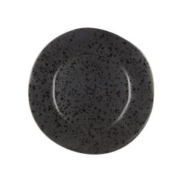 LE COQ Aetna Piatto Segnaposto nero puntinato 31,5 cm - Confezione 4 pezzi