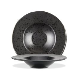 LE COQ Aetna Pasta Bowl nero puntinato 28 cm - Confezione 6 pezzi