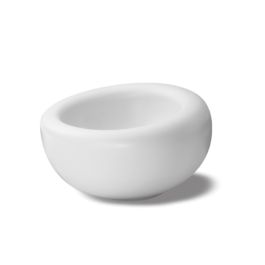 LE COQ Ninfa Coppa Gourmet bianco matt 17x15,5 cm H. 9 cm - Confezione 3 pezzi